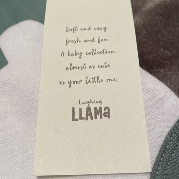 Laughing Llama 3-piece infant set - Picture 6 of 6